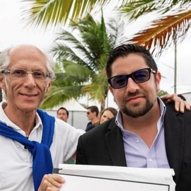 Marcos Bravo in sunglasses